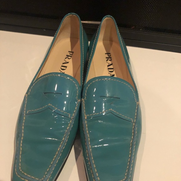 Prada 38.5 Patent Leather Loafers - Picture 9 of 11